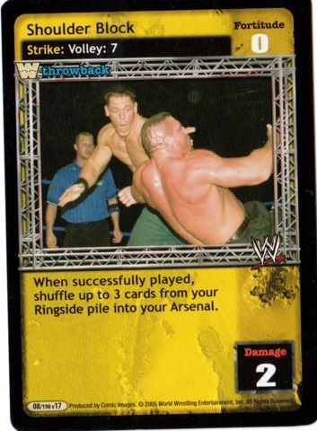 Shoulder Block (Throwback)